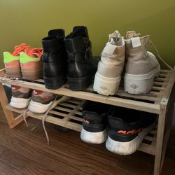 Bamboo Shoe Rack
