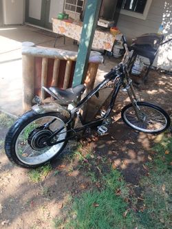 Electric chopper bike