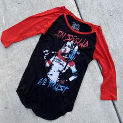 Harley Quinn Top & Red Skirt