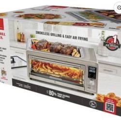 New Emeril Power Grill 360 Plus, 6 n 1 Smokeless Grill and Air Fry Toaster Oven XL
