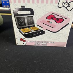 Hello Kitty Grilled Cheese Maker 