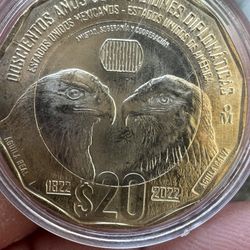20 Pesos Moneda Mexicana 2022 Nueva