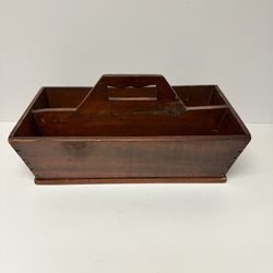 Country Wooden Tote Carrier