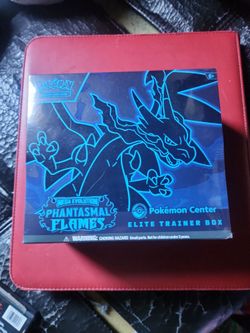 Pokemon center phantasmal flames etb