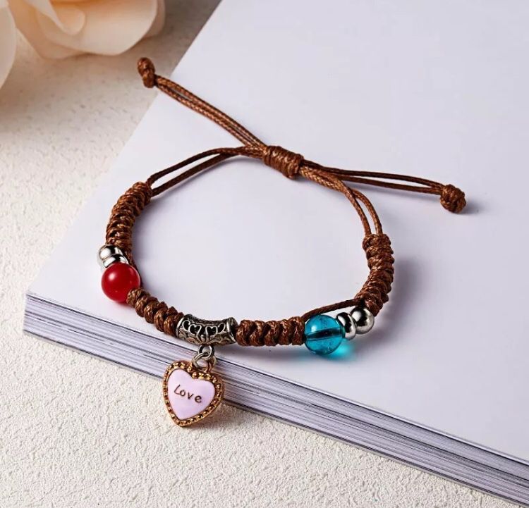 Handmade Love ❤️ Charmed Dainty Bracelet