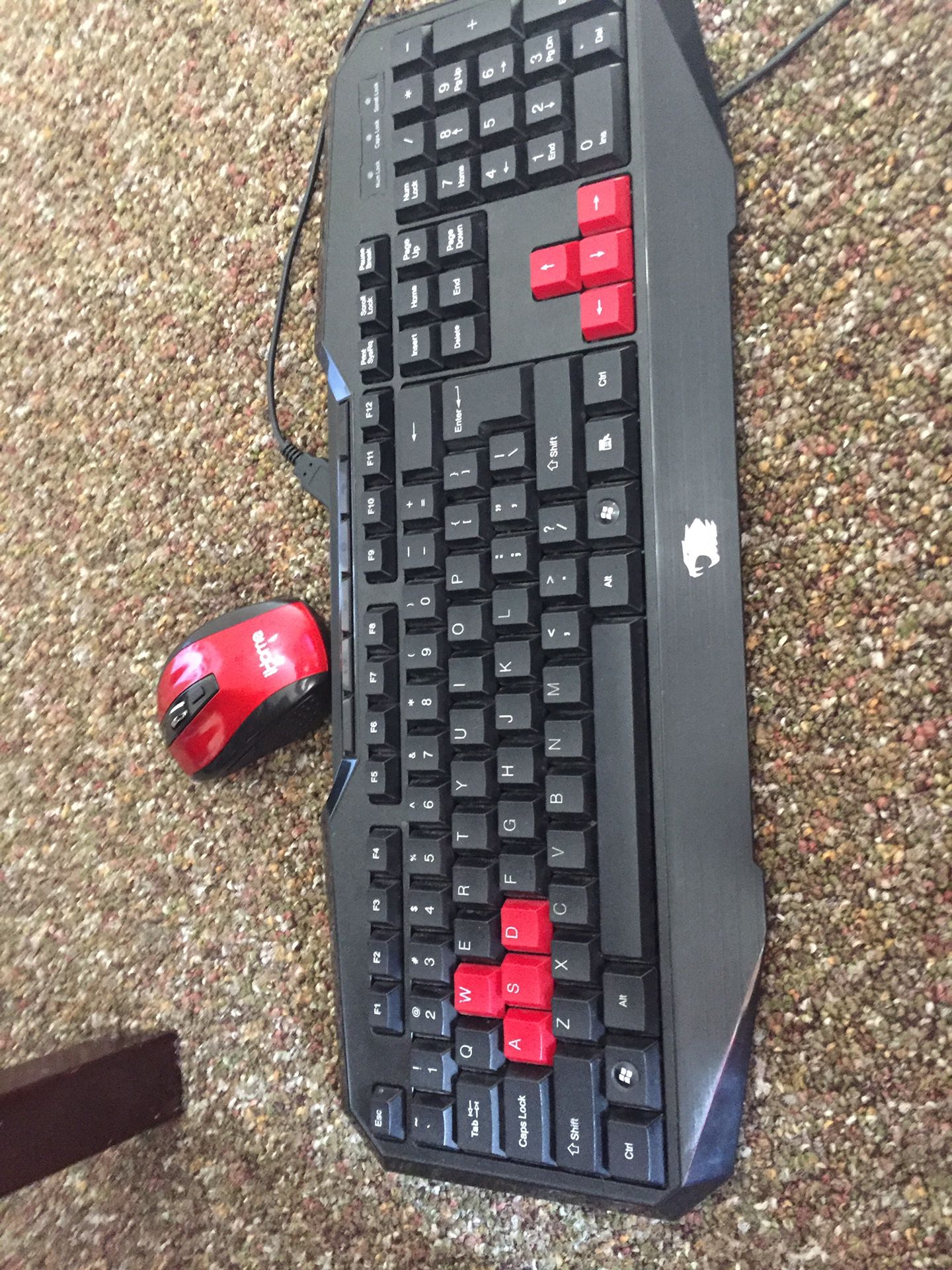 Ibuypower gaming keyboard with mouse