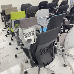 🔥IN LIKE NEW CONDITION STEELCASE OFFICE CHAIRS!🔥 LEAP V2 🔥 GESTURE 🔥 AMIA 🔥 THINK V2 🔥 SILQ 🔥 STARTING AT $299