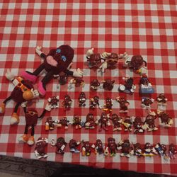 California Raisins Lot Of Plushies and Figurines. 