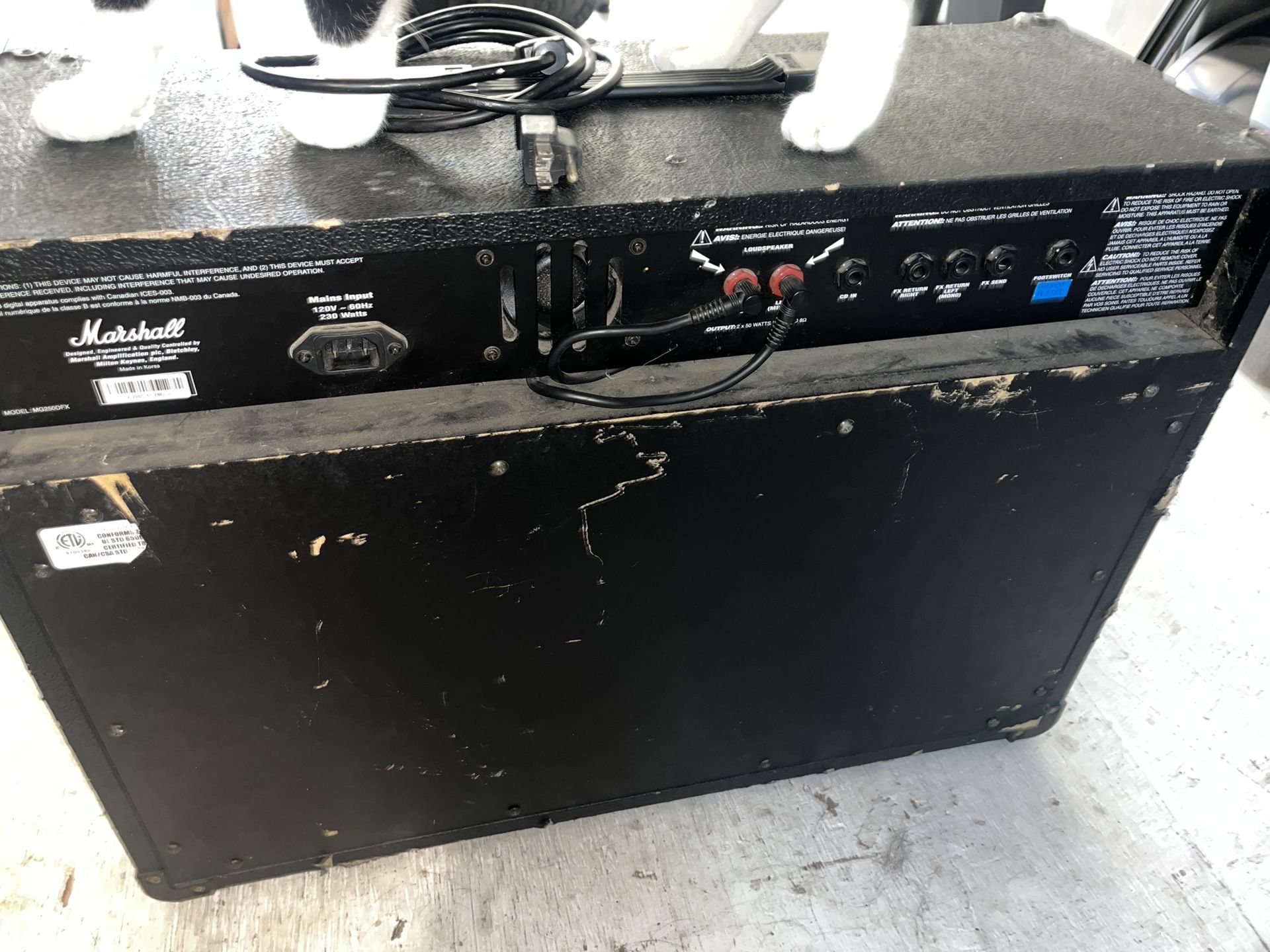 Marshal Guitar Amp