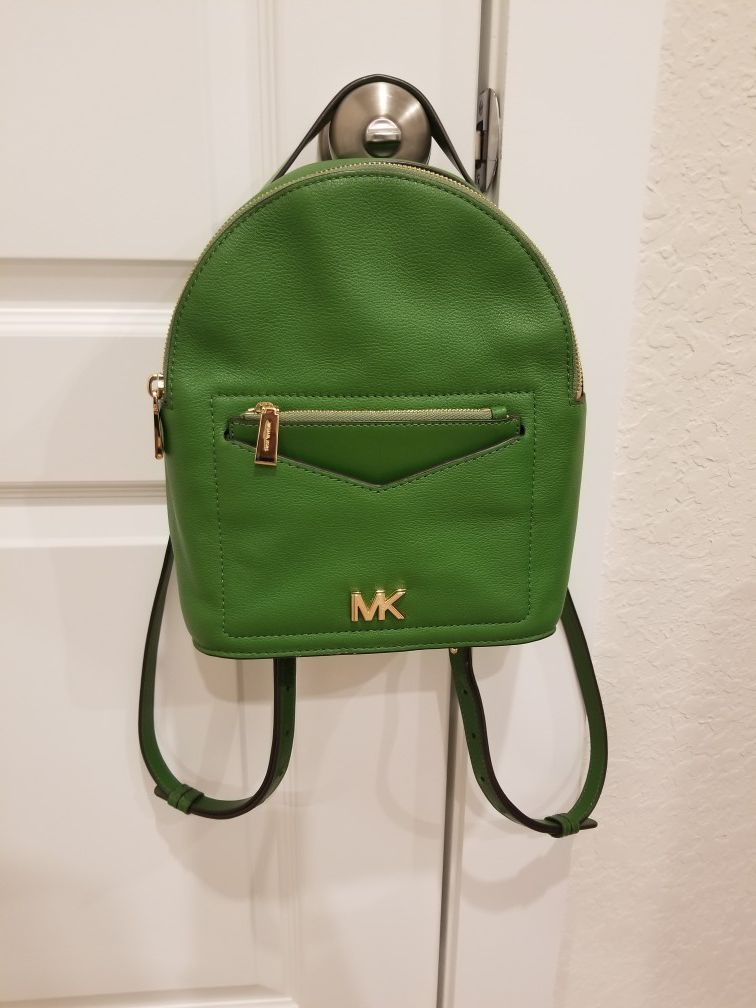Michael Kors Jessa Mini Convertible Leather Backpack / Purse
