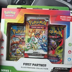 First Partner Illustration Collection (Series 1) Pokemon
