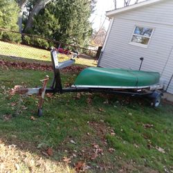 Canoe With Trailer 