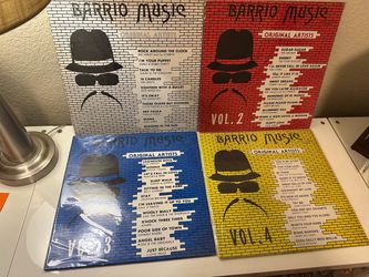Barrio Music Vol. 1 -4 vinyl records