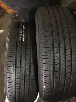 17” 225/65R17 4 used tires