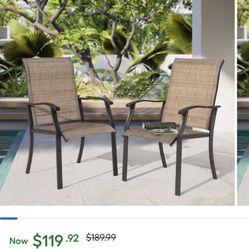Nuu Garden Dining Chairs (2)