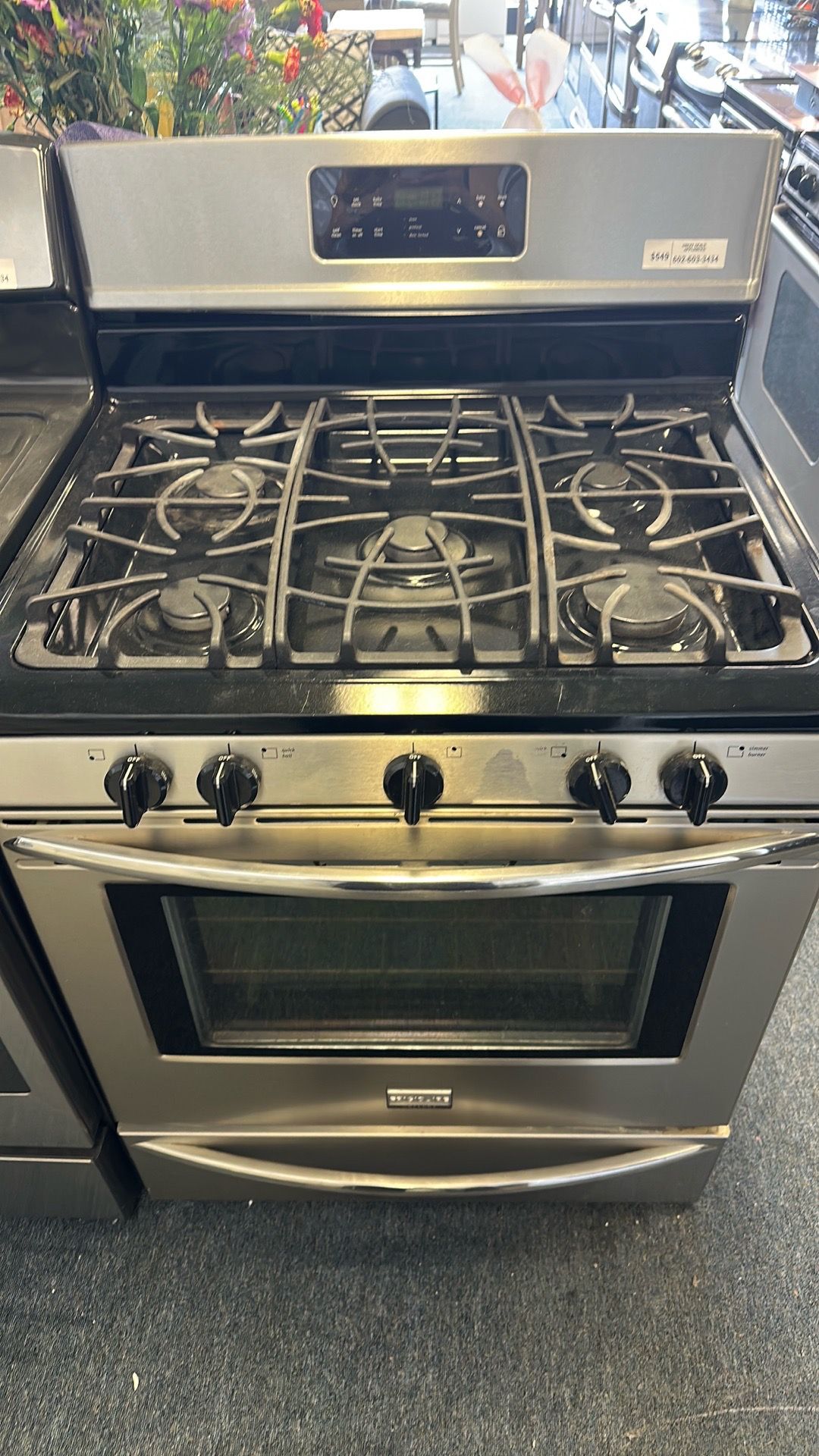 Stainless steel gas stove