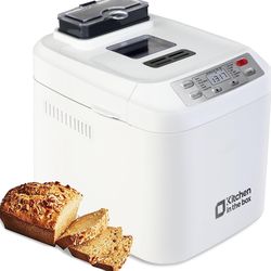 2lb Bread Machine with Auto Fruit Nut Dispenser