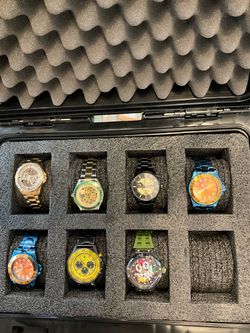 TechnoMarine / Invicta Watch Collection – 7 Watches with Case