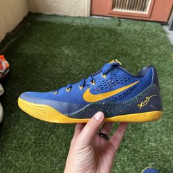 Nike Kobe 9 Blue And Yellow 