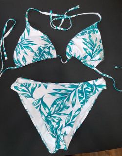 Size 1 XL - Tropical 2 Piece Swimsuit