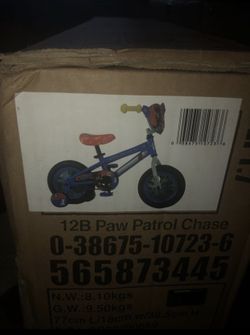Paw Patrol Bike