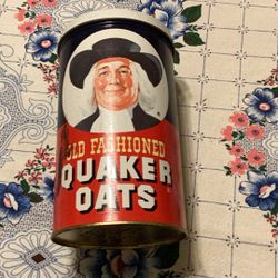 Old Quaker Oats Tin $5