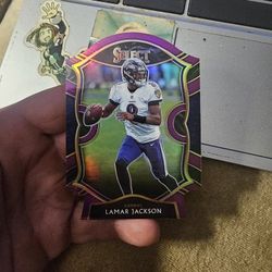 Lamar Jackson Football Card 
