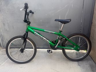 Metallic Green Haro 20 - inch BMX bike old school