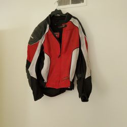 CORTECH  LEATHER & MESH  MOTORCYCLE JACKET  Size L 44
