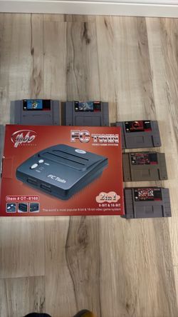 FC Twin Retro Gaming System + 5 Classic Games — Childhood Is Calling