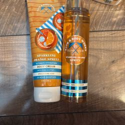 Sparkling Orange Spritz Body Cream And Fragrance Mist
