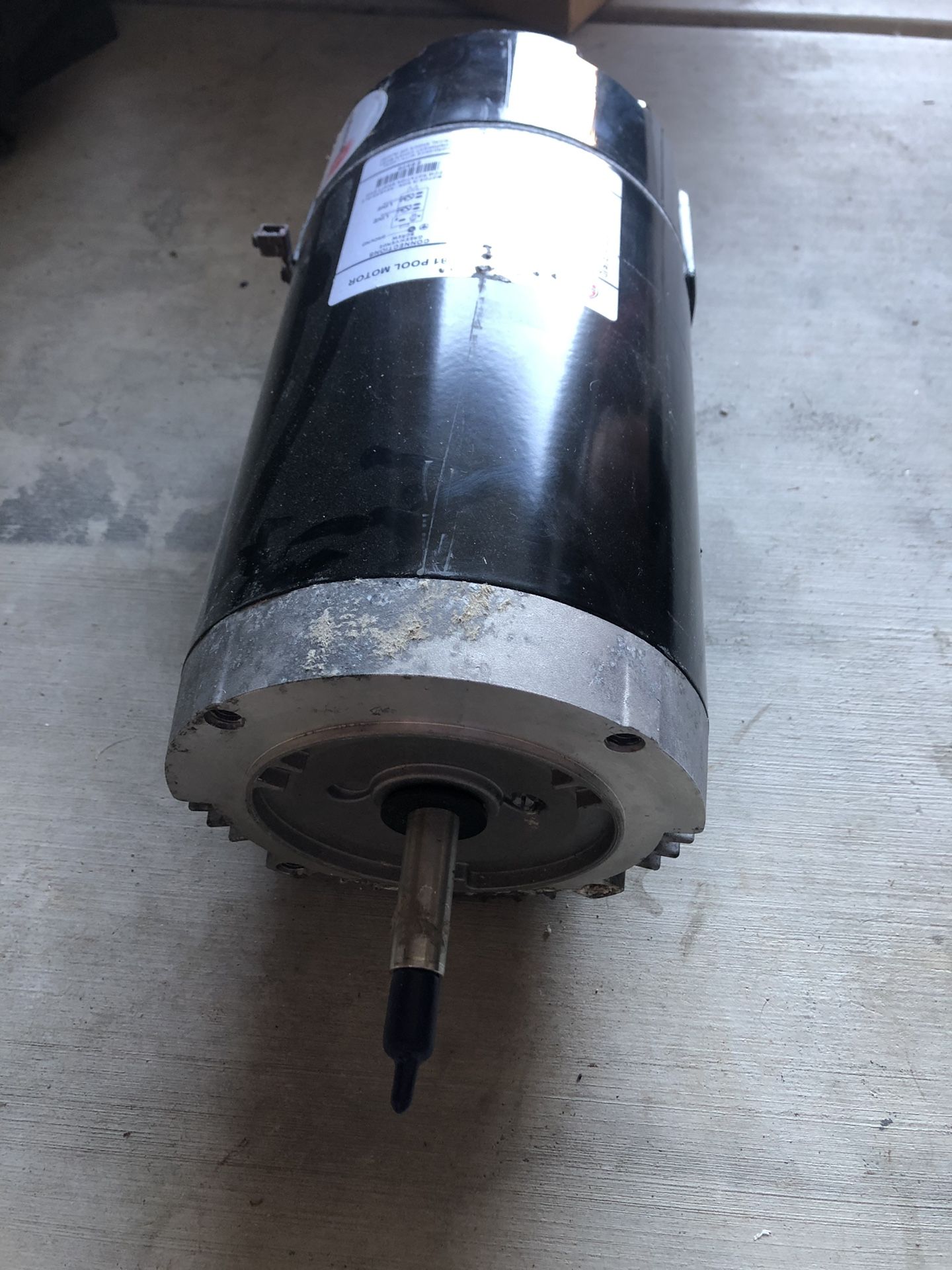 Pool spa pump motor
