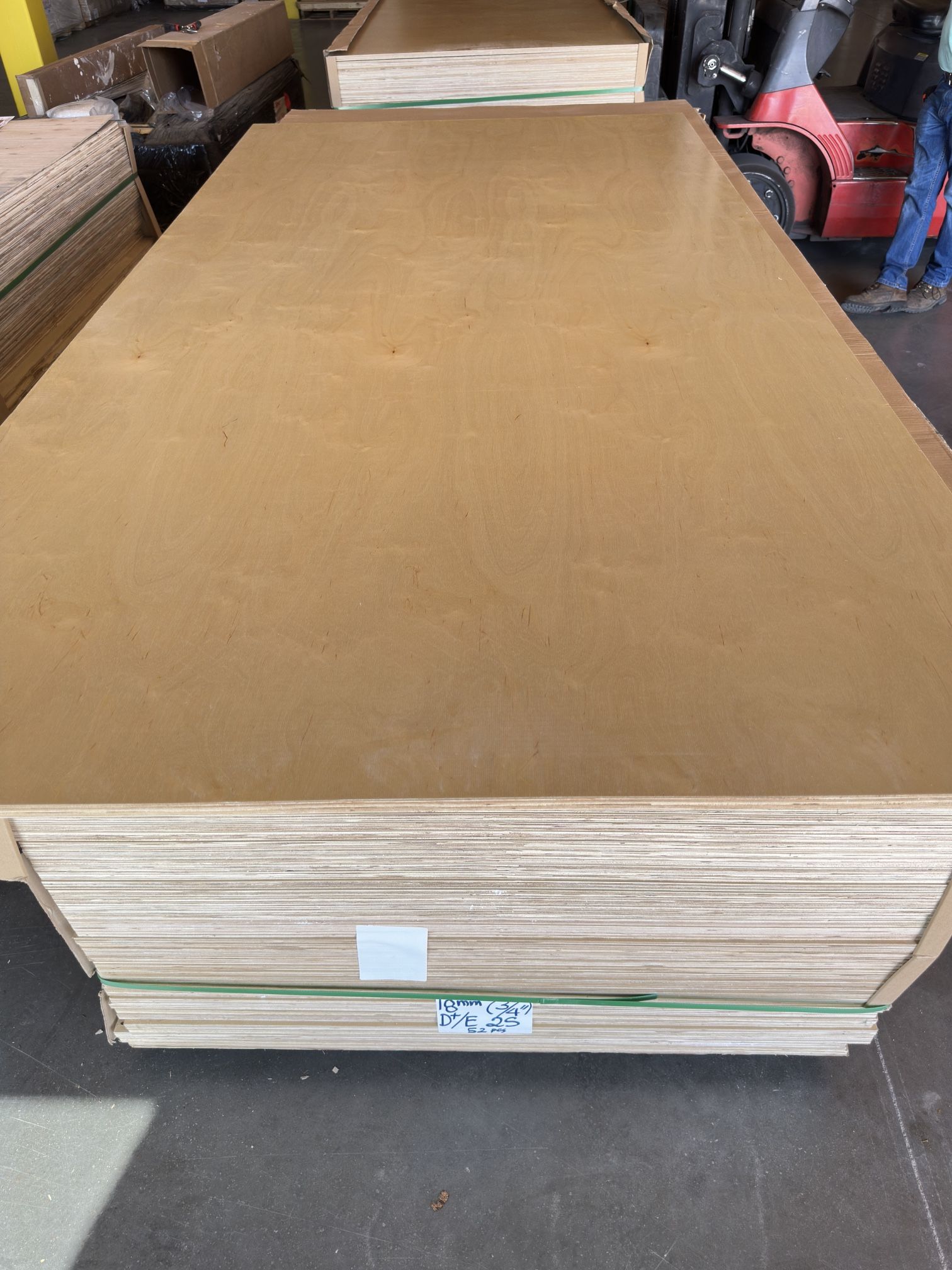 Plywood White Birch 1/2”x4’x8’ D/E Raw $25.08