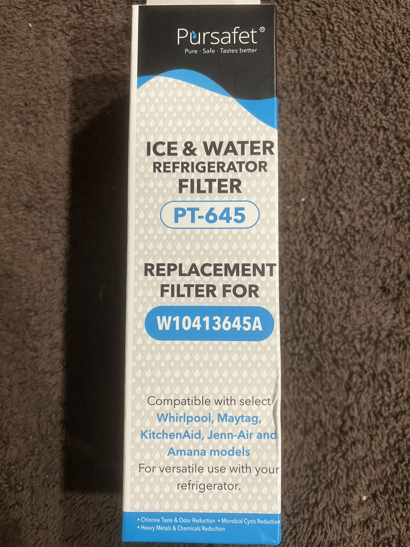 Pursafet w10413645a water filter