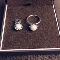 Pearl Ring & Pendant 