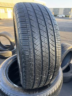 Set Of Used Tires With Good Thread Life 255/50R20 Bridgestone Dueler