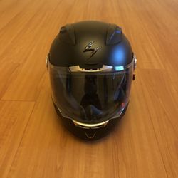 Motorcycle Helmet and Gloves
