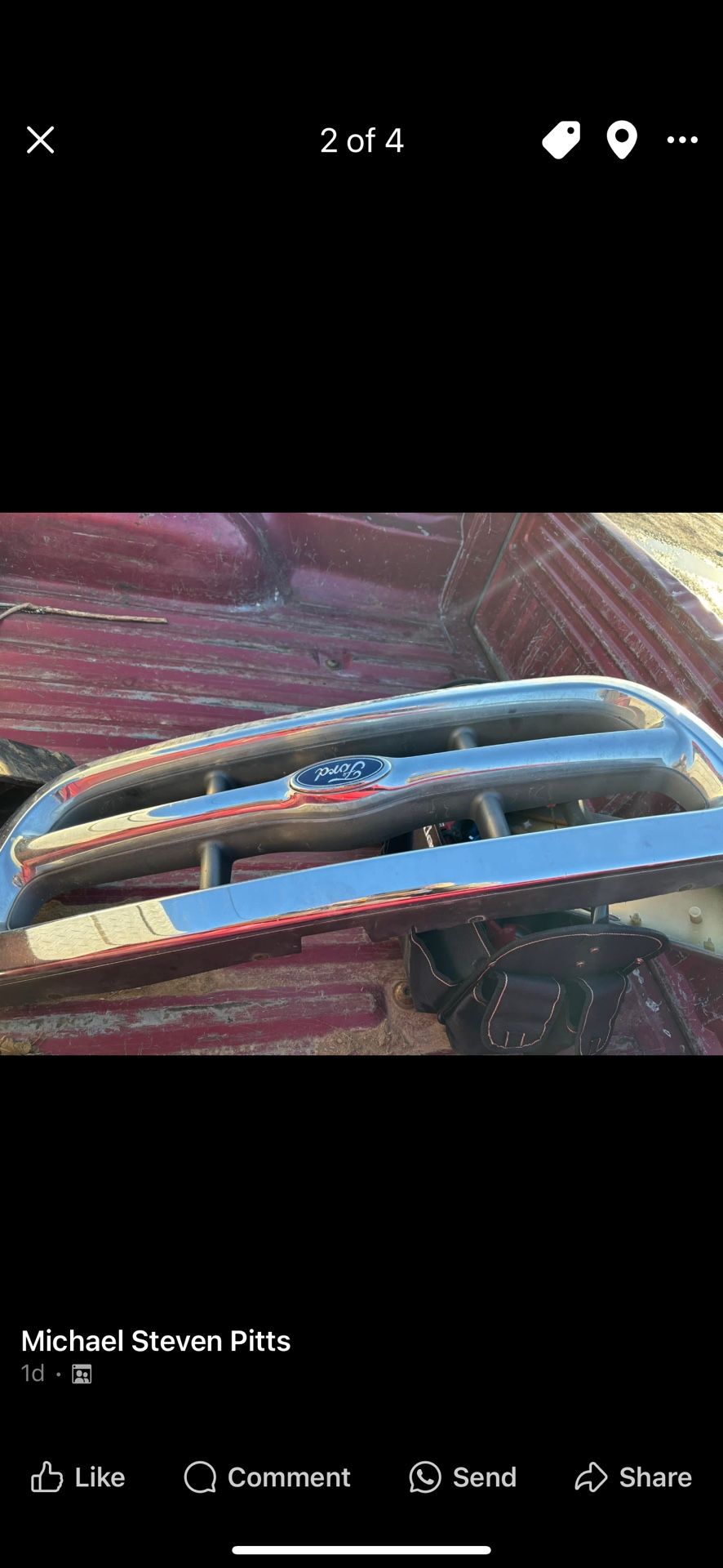 1998–2000 Ford Ranger Grill ”