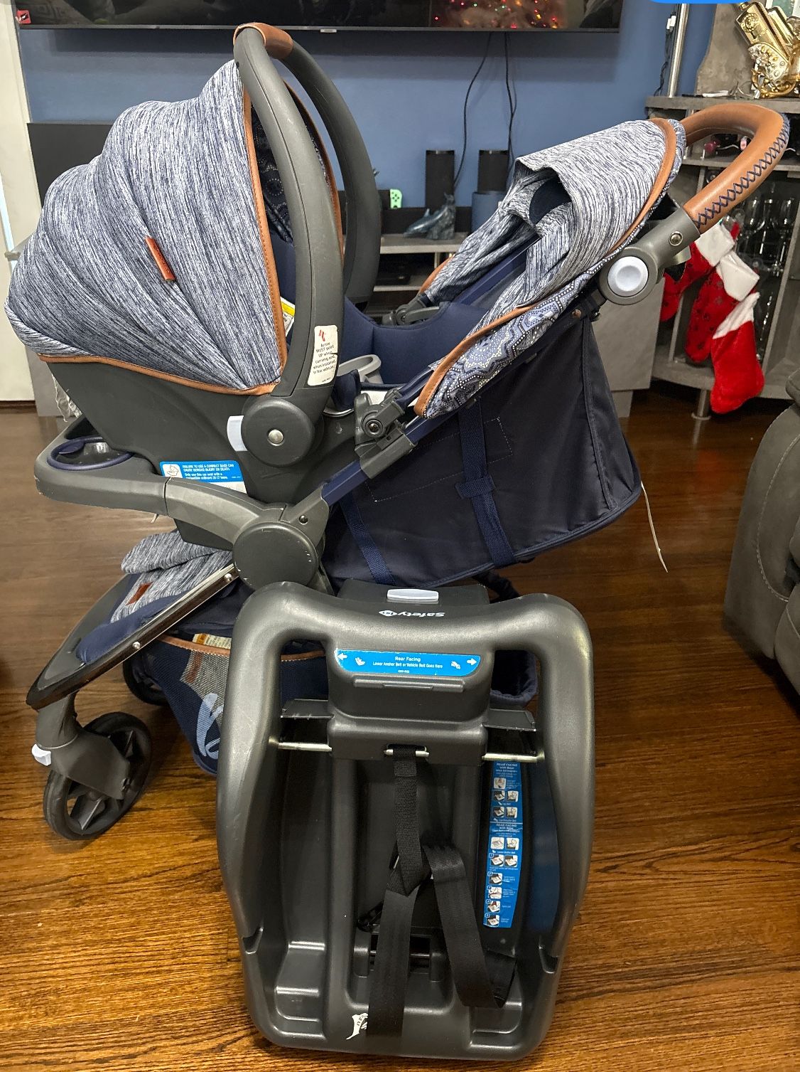 MonBebe Travel System With Car Seat And Base