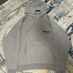 Essentials hoodie grey Size M