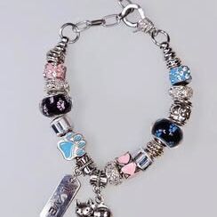 Pet Lovers Chunky Charm Bracelets