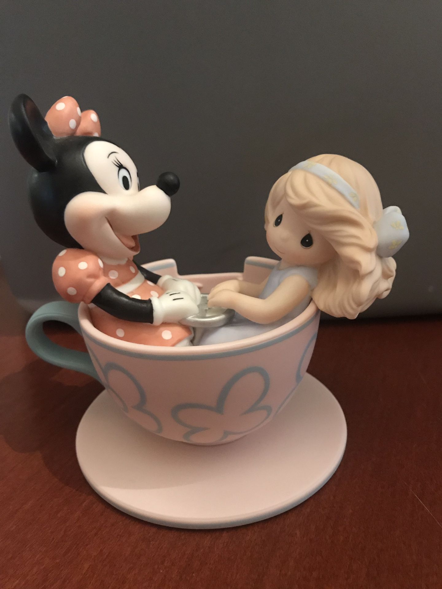 Disney Precious Moments “You are my cup of tea” figurine w/original box