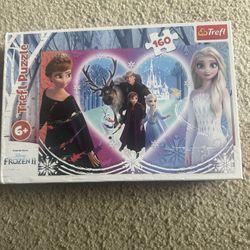 Disney Frozen II puzzle for ages 6 and up.