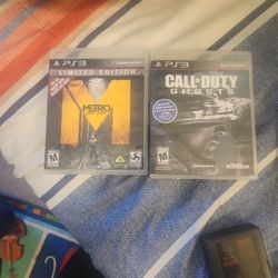 2 For 1 Ps3 Call Of Duty Ghost And Meteo Last Light
