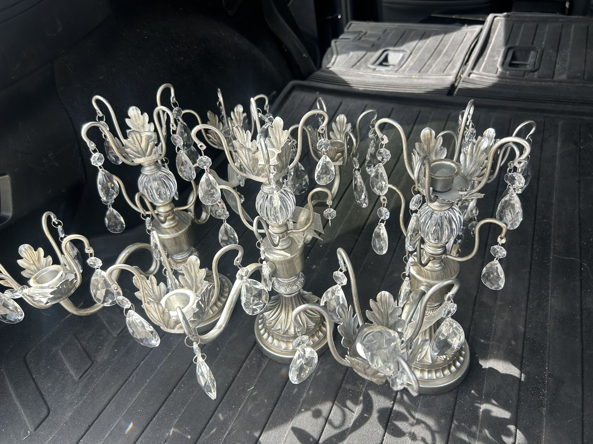 3 Candle Holders 