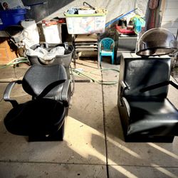 Hair Salon Chair Set (like New)