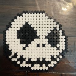 Perler Of Jack Skelington