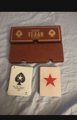 Marlboro Texan no.45 poker cards