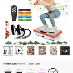 Total Vibration Plate Exercise Machine 