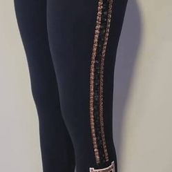 VS Pink Leggings Size LG